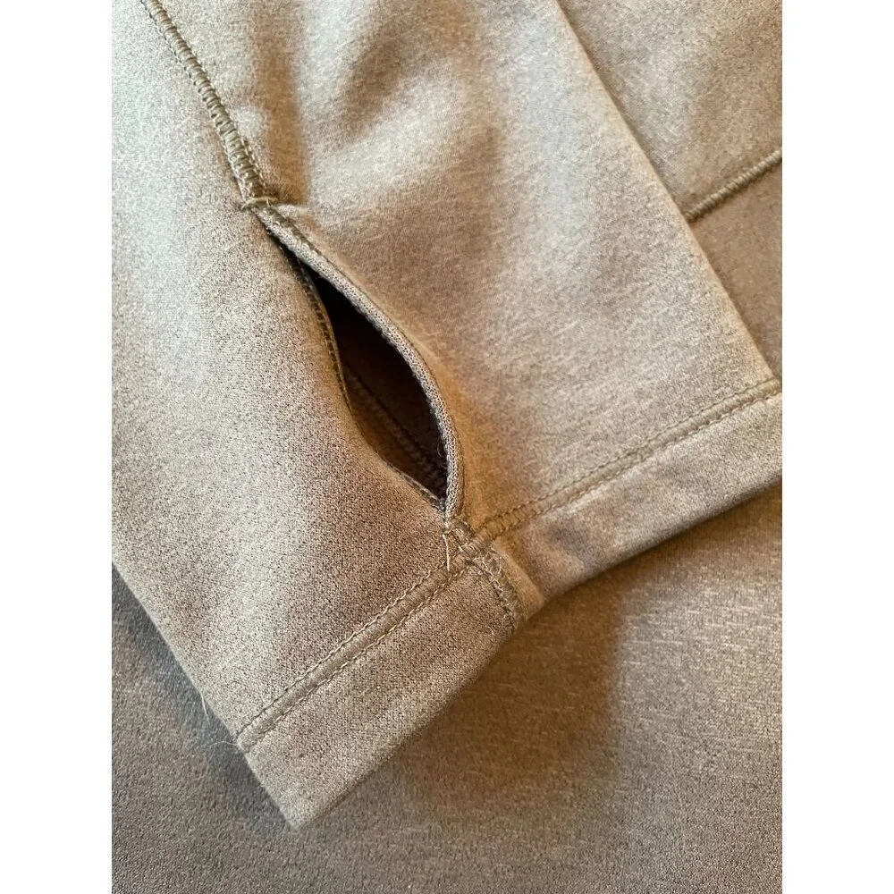 The North Face Men's Gray 1/4 Zip Pullover Fleece Jacket Size Large